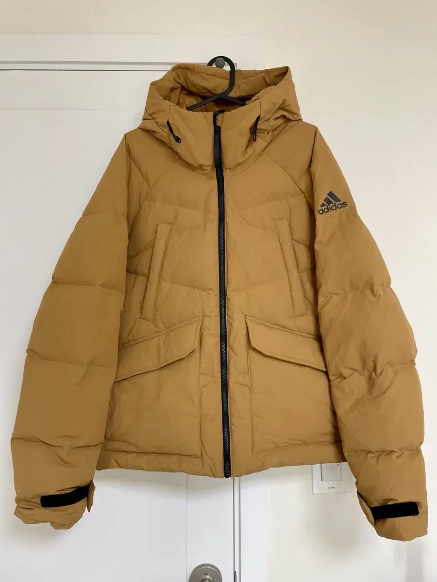 아디다스 구스다운 패딩  BIG BAFFLE JKT  L 100 105