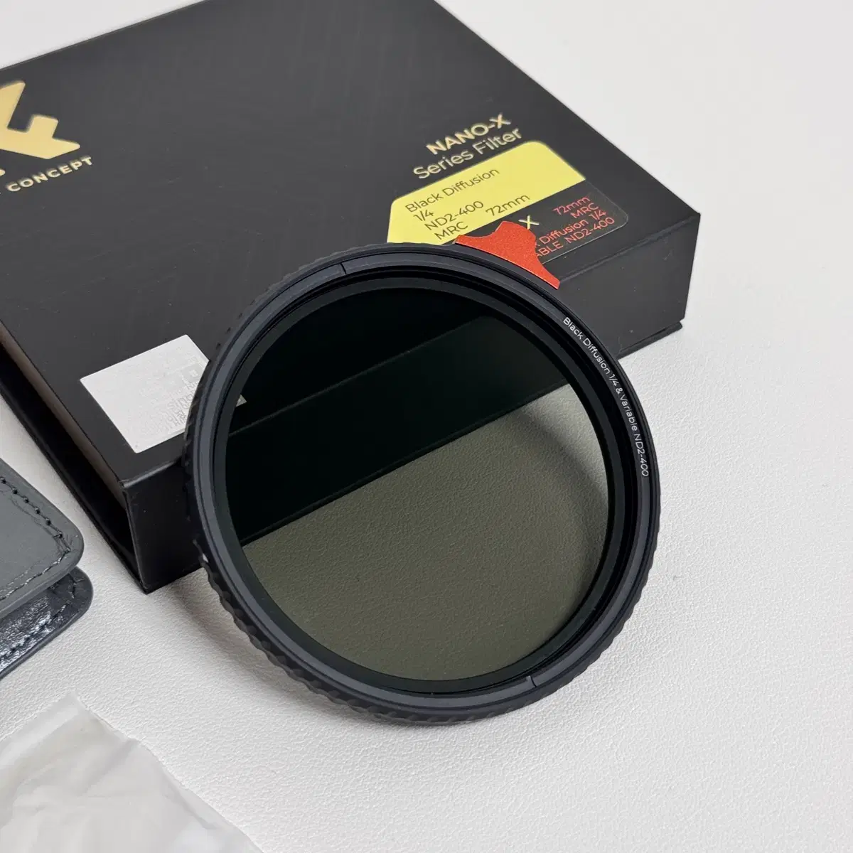 [K&F] 72mm Black Mist 1/4 + ND2-400