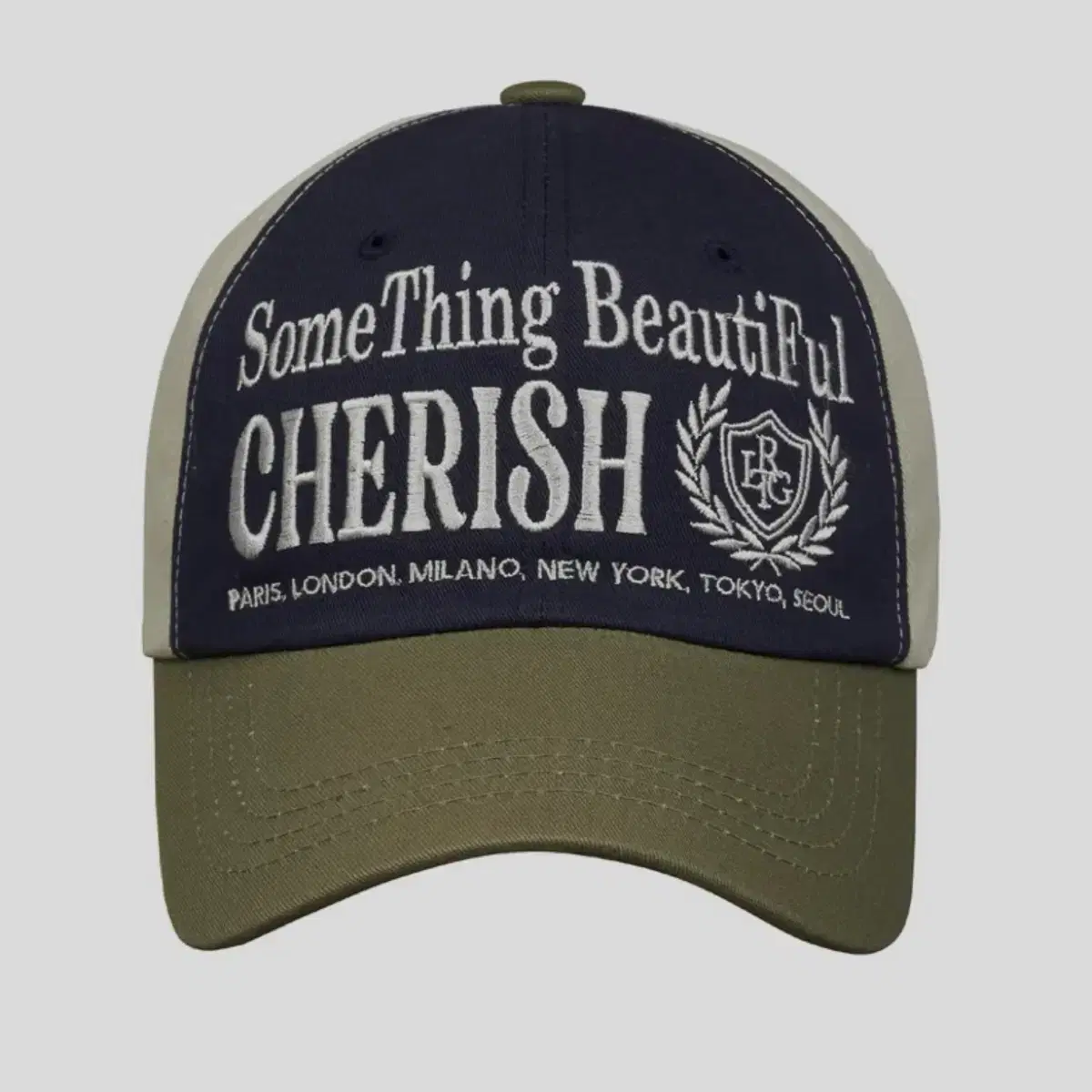 라티젠 ly cherish ball cap navy