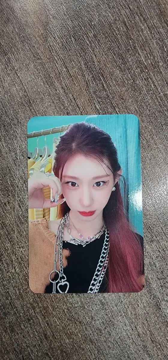 ITZY chaeryeong Photo Card