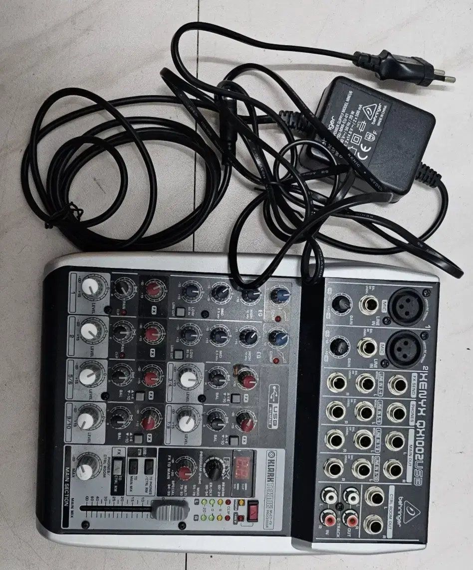 베링거 (behringer) XENYX QX1002 USB 믹서