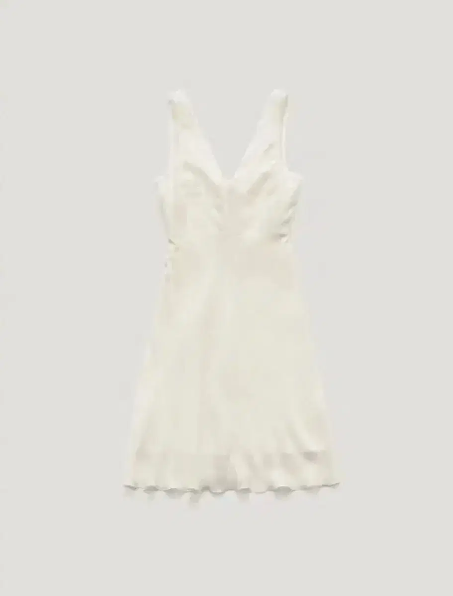 파르벵  deep v-neck dress - S