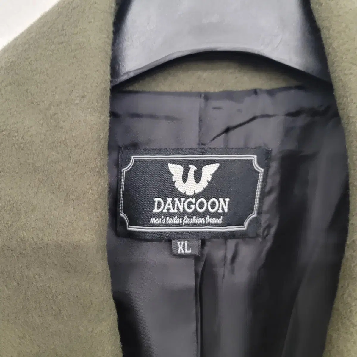 [100/L] DANGOON 모직 더블 코트