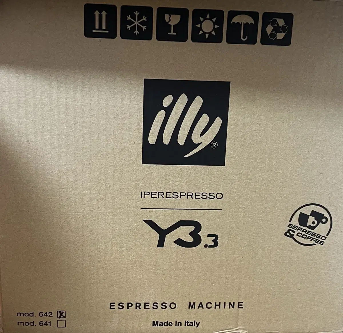 illy 일리 커피머신 화이트 Y3.3 정품 새상품