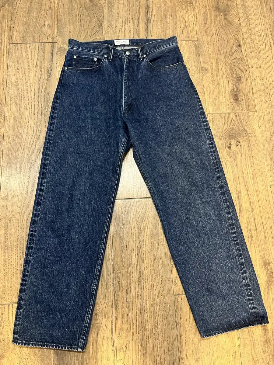 ENDANDMEANS 5Pocket Denim Washed Indigo