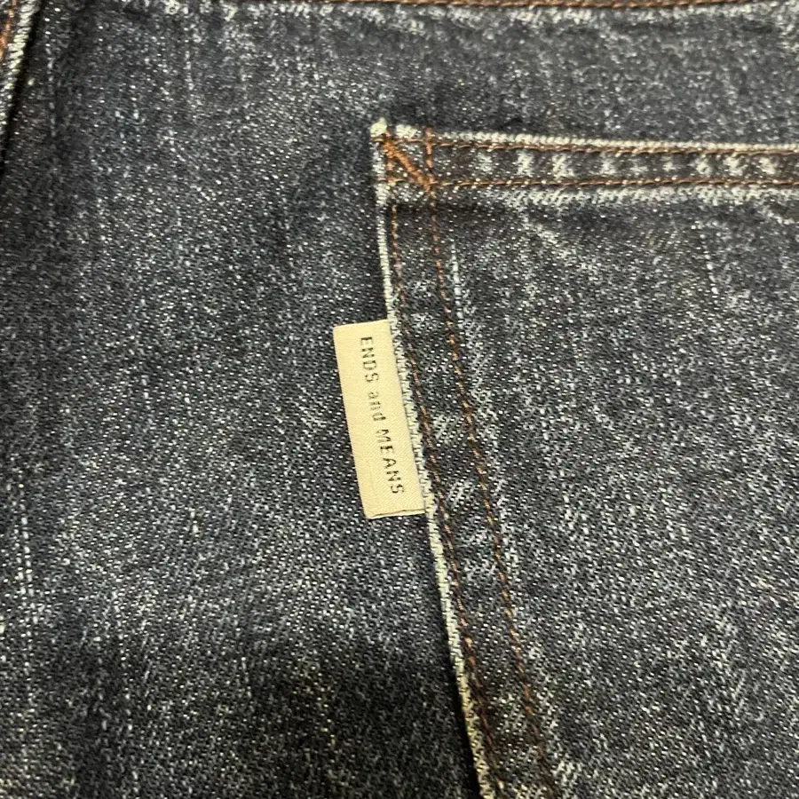 ENDANDMEANS 5Pocket Denim Washed Indigo