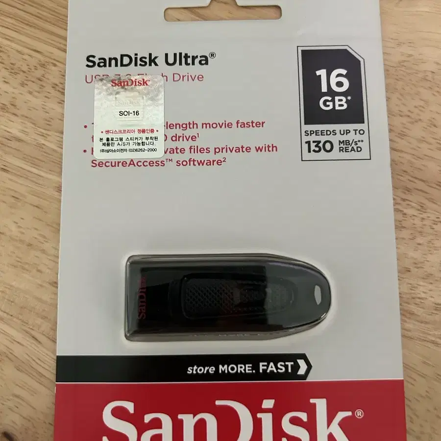 (미개봉)샌디스크 SanDisk Ultra USB 16GB