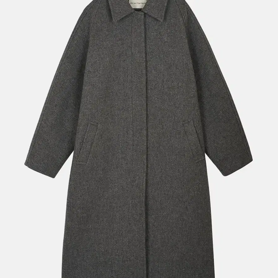 LFM 래글런 울 코트 raglan wool long coat gray