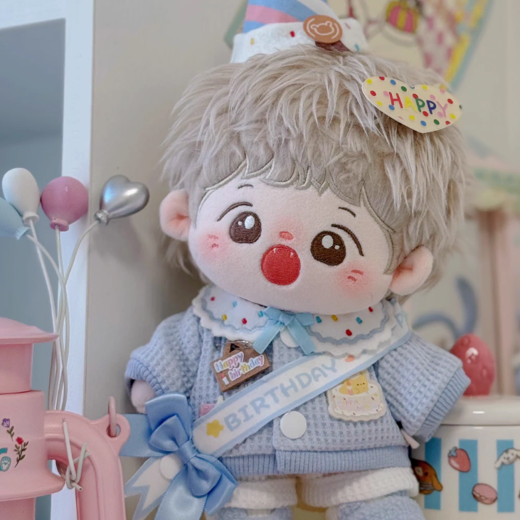 (당일발송) 20cm 인형옷 생일 의상 세트