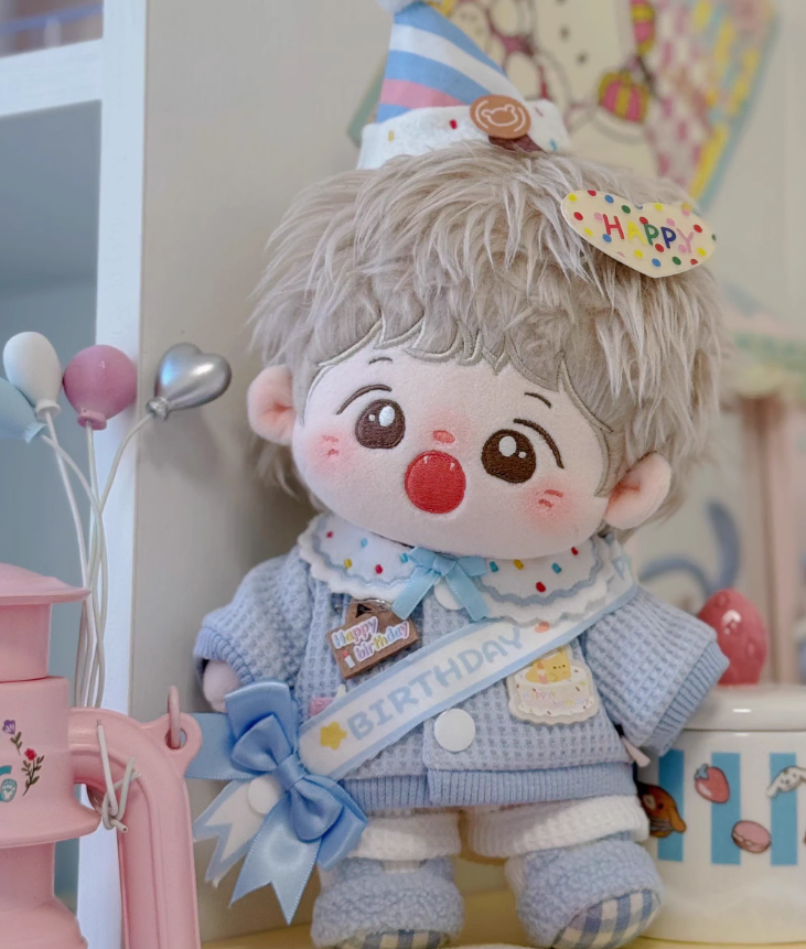 (당일발송) 20cm 인형옷 생일 의상 세트