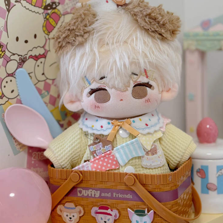 (당일발송) 20cm 인형옷 생일 의상 세트