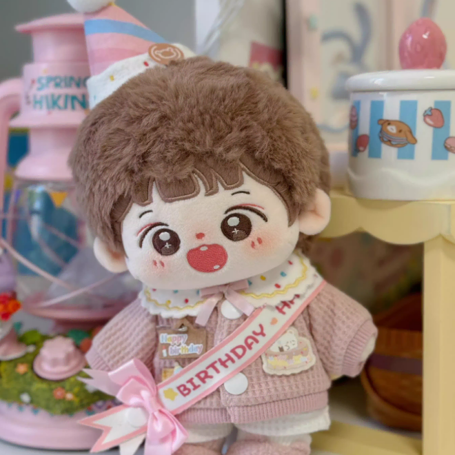 (당일발송) 20cm 인형옷 생일 의상 세트