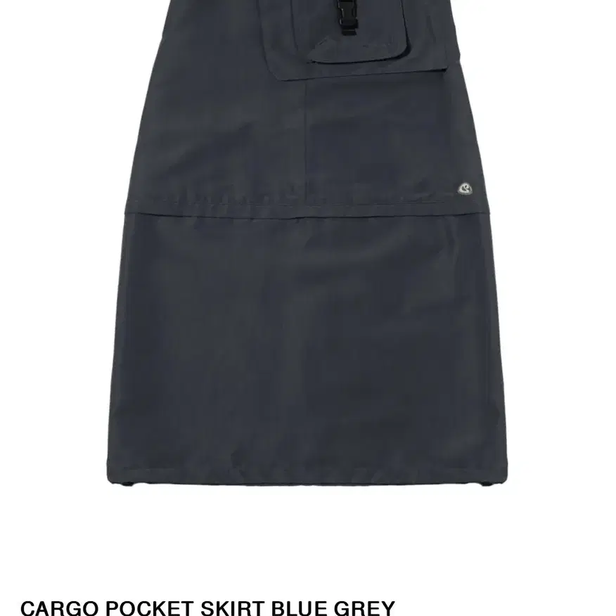 SUU 스커트 CARGO POCKET SKIRT BLUE GREY