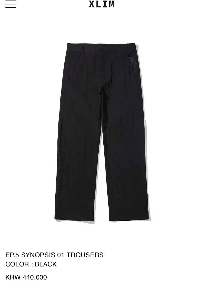 Xlim ep.5 synopsis 01 trousers 3size