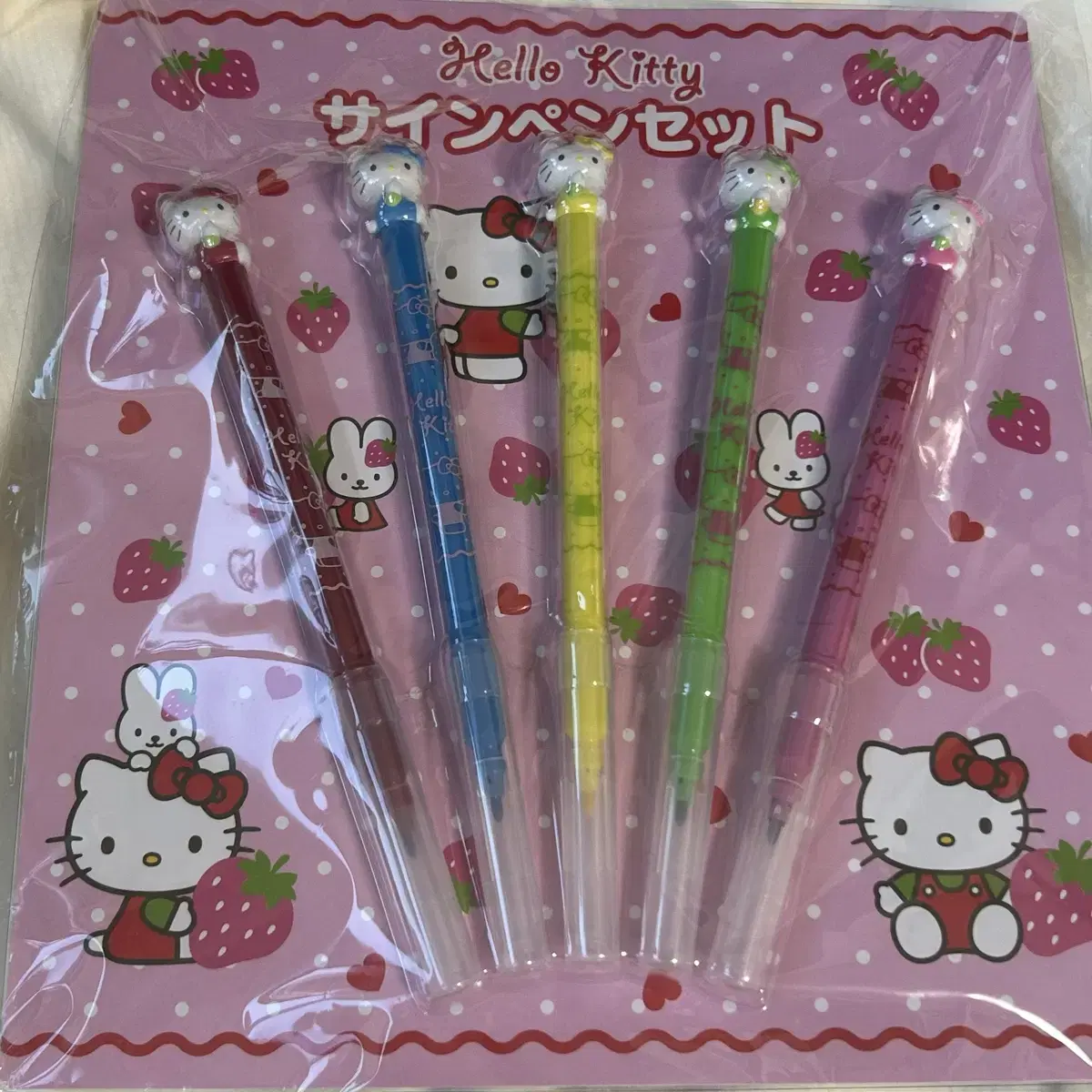 Kitty Figure Signing Pen Set Classic