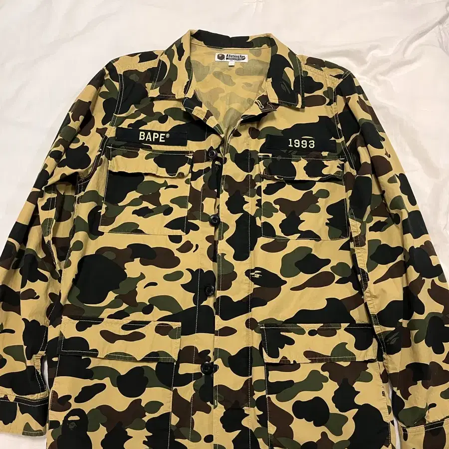 Bape 베이프 자켓 bdu 정글퍼티그 1st camo 퍼스트카모