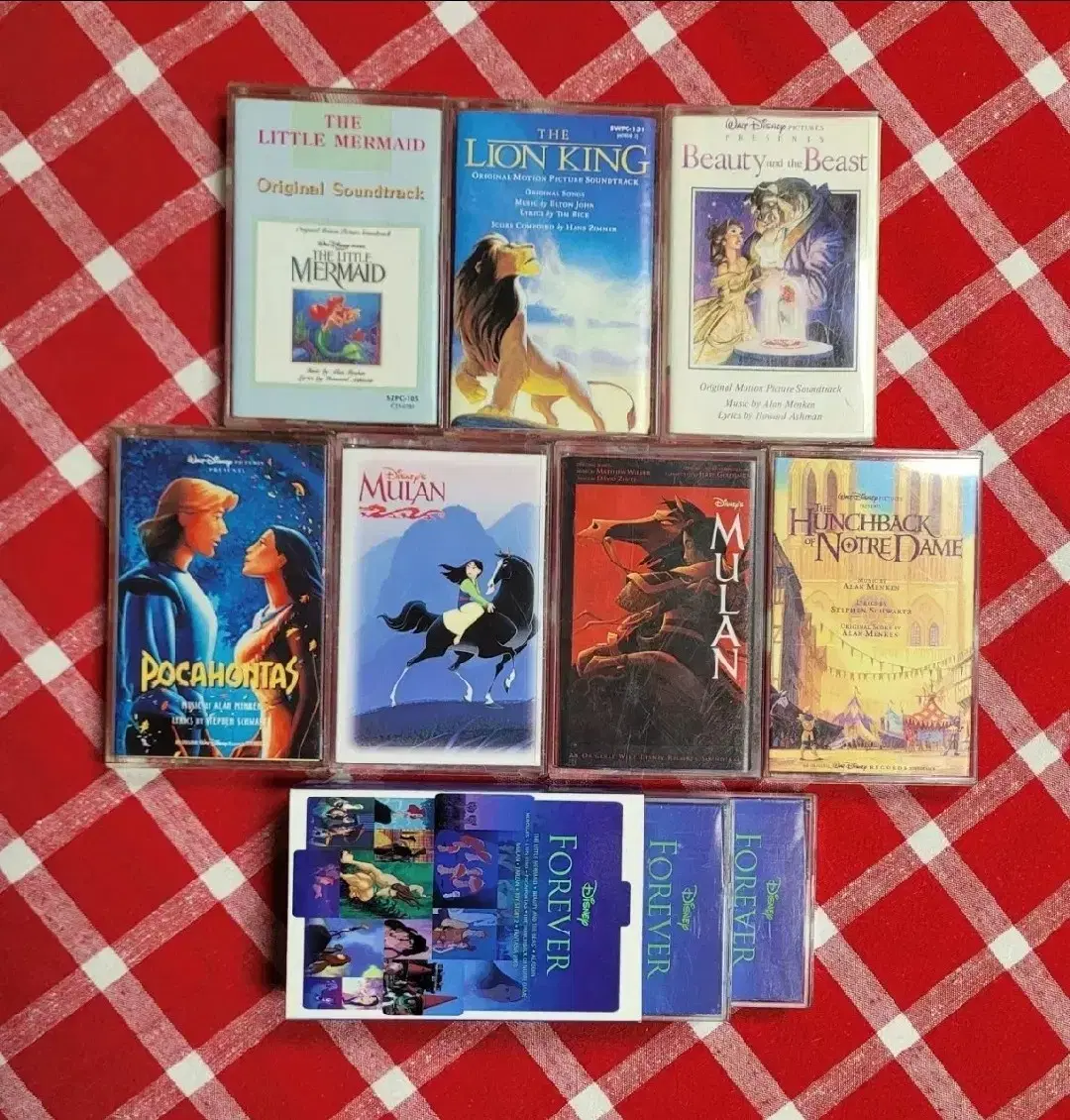 Disney (DISNEY) Cassette Tape Collection