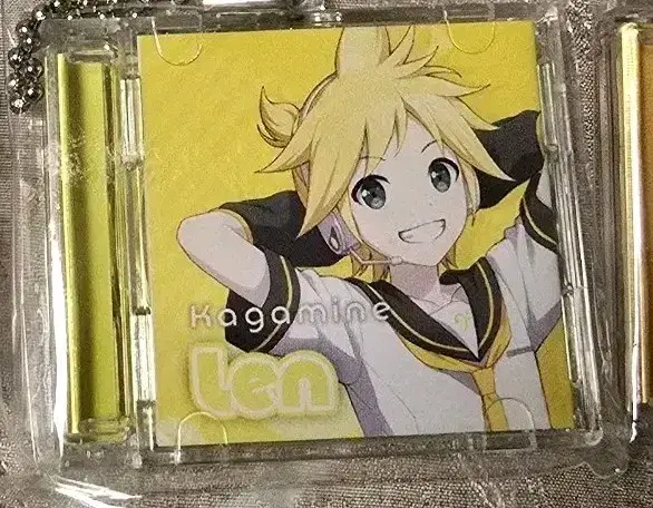 Pseudo AGF CD wind keyring ren/lin