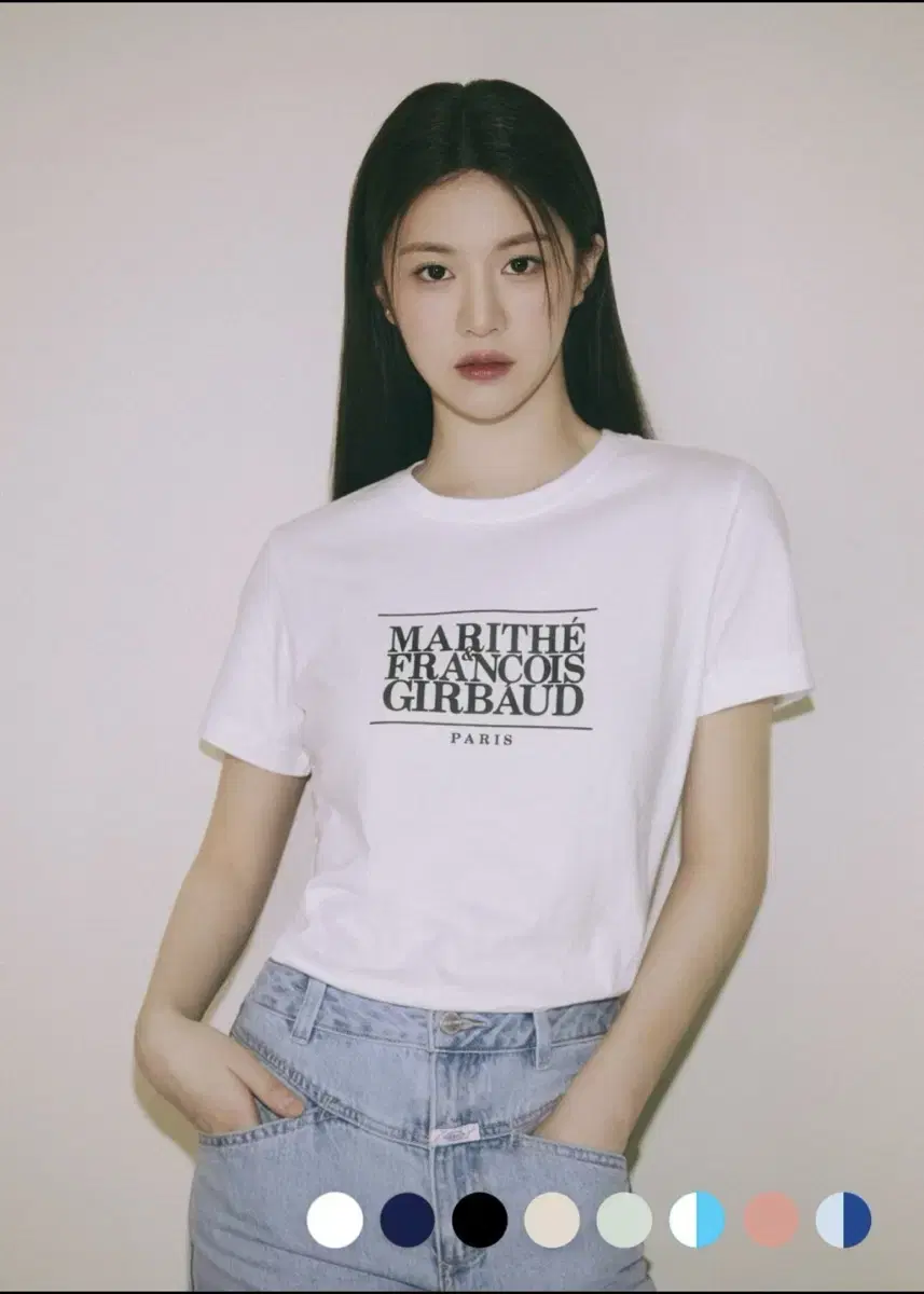 마리떼 반팔티 W CLASSIC LOGO TEE