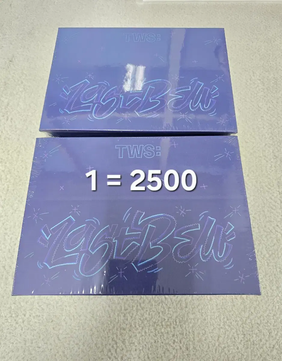 투어스 TWS 라스트벨 lastbell 미개봉앨범 장당 3500원