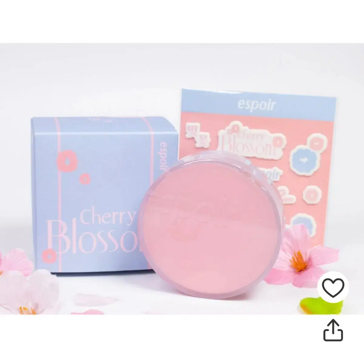 Non-velvet Cover Cushion New Cherry Blossom Edition (Case + Refill)