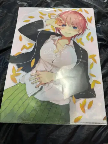 5등분의 신부전 나카노 이치카 클리어 파일 세트 미개봉 새상품