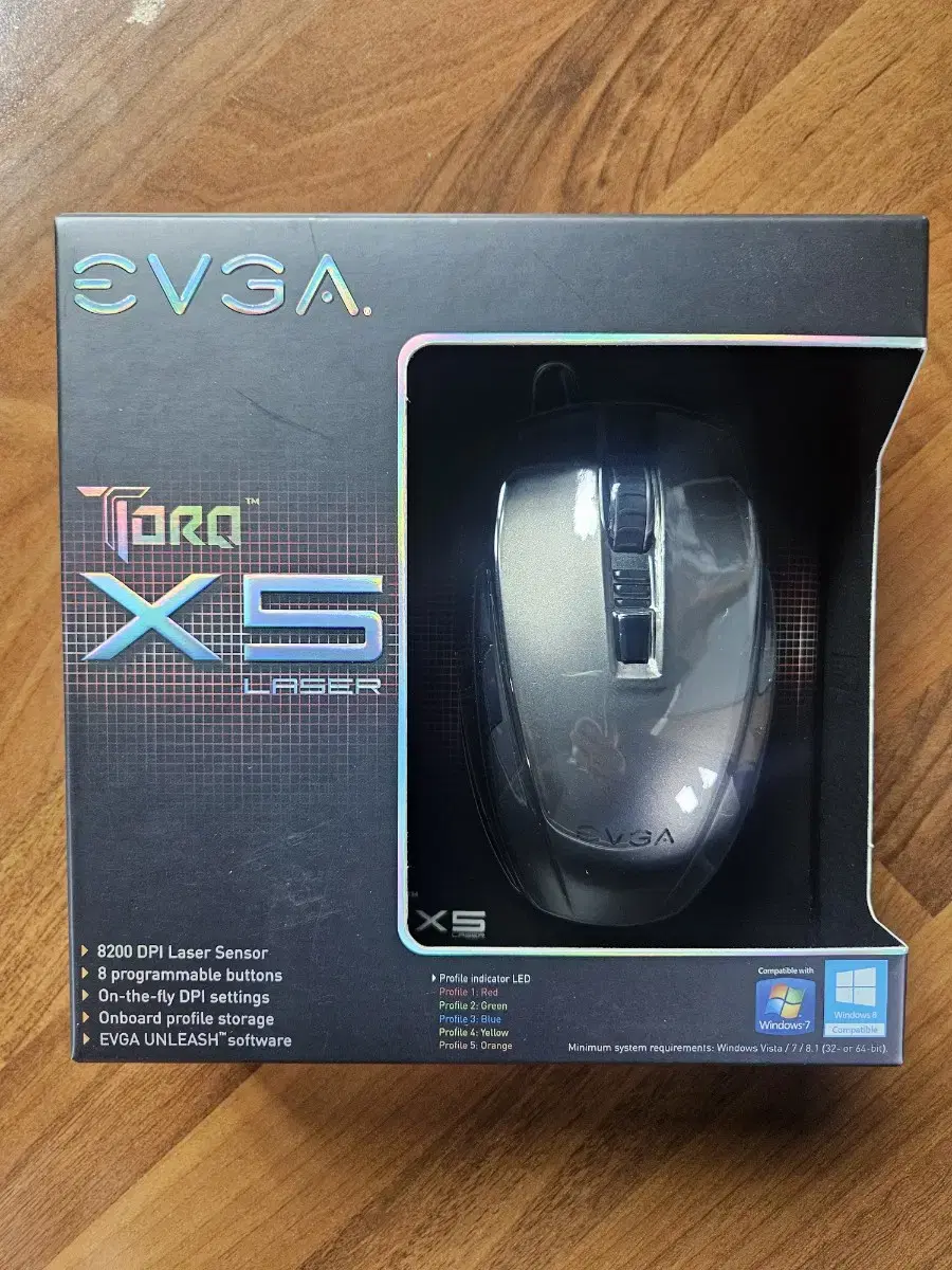 에브가 torq x5l 게이밍 마우스