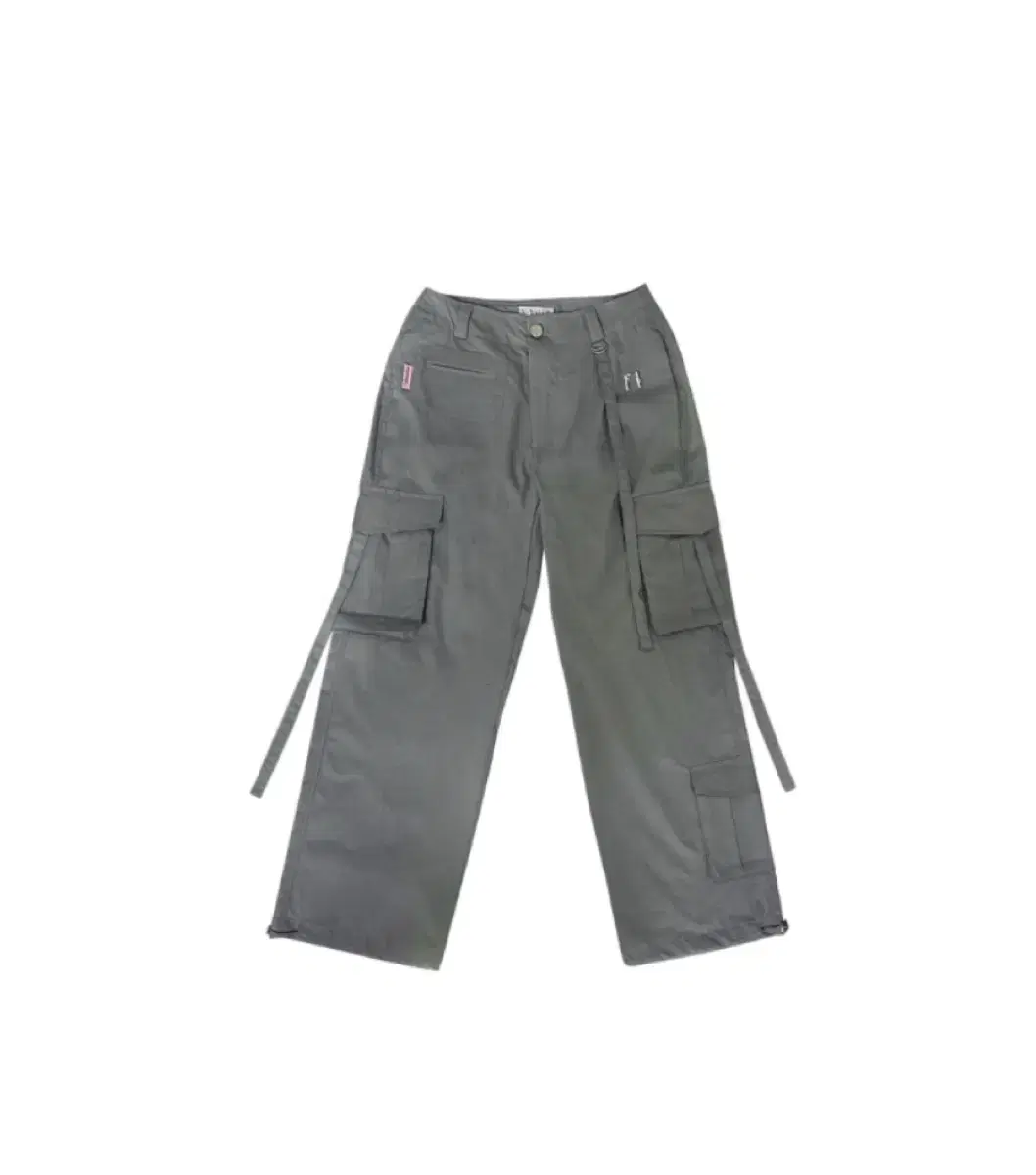 뉴얼린 emblem cargo pants (라이트 그레이)