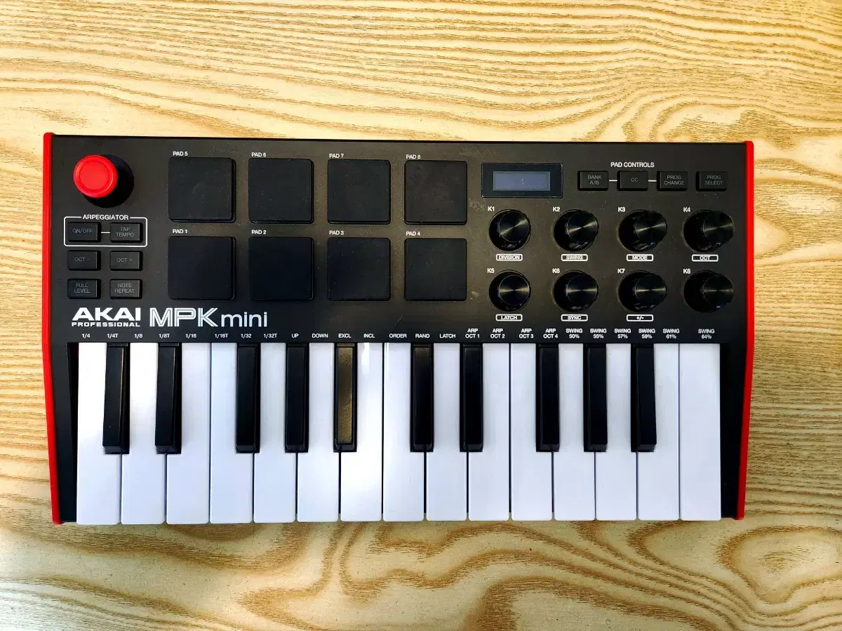 AKAI mpk mini 3 아카이 미디 컨트롤러