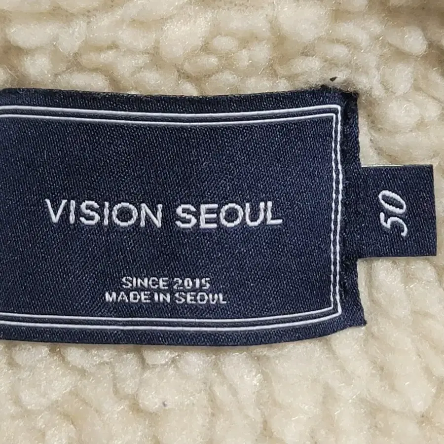 VISION SEOUL 비젼서울 뽀글이 데님점퍼