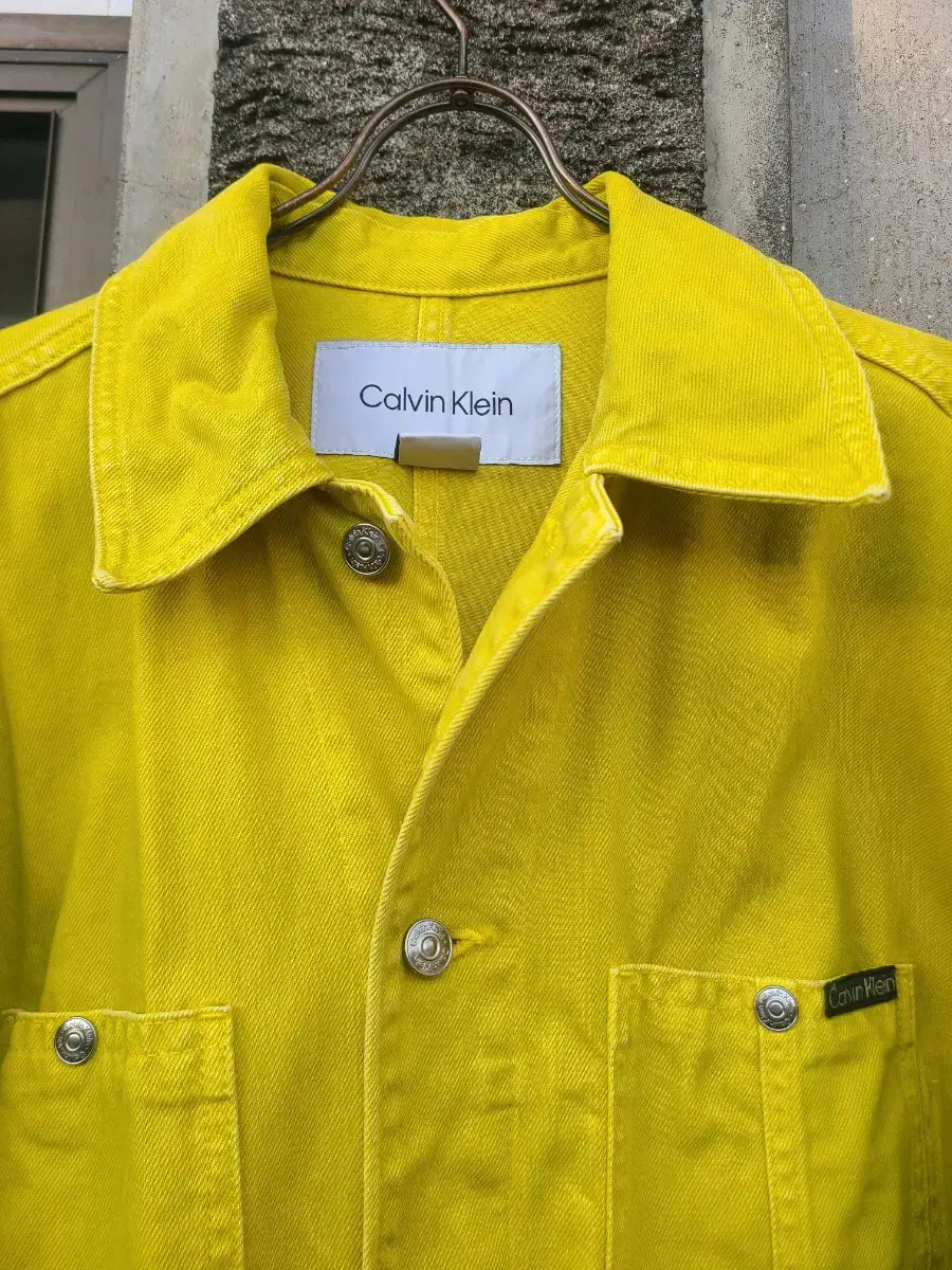 Calvin Klein- Yellow Chore Jacket (105)