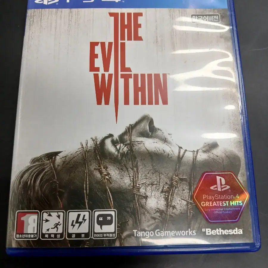 ps4 게임타이틀 이블위딘 evil within