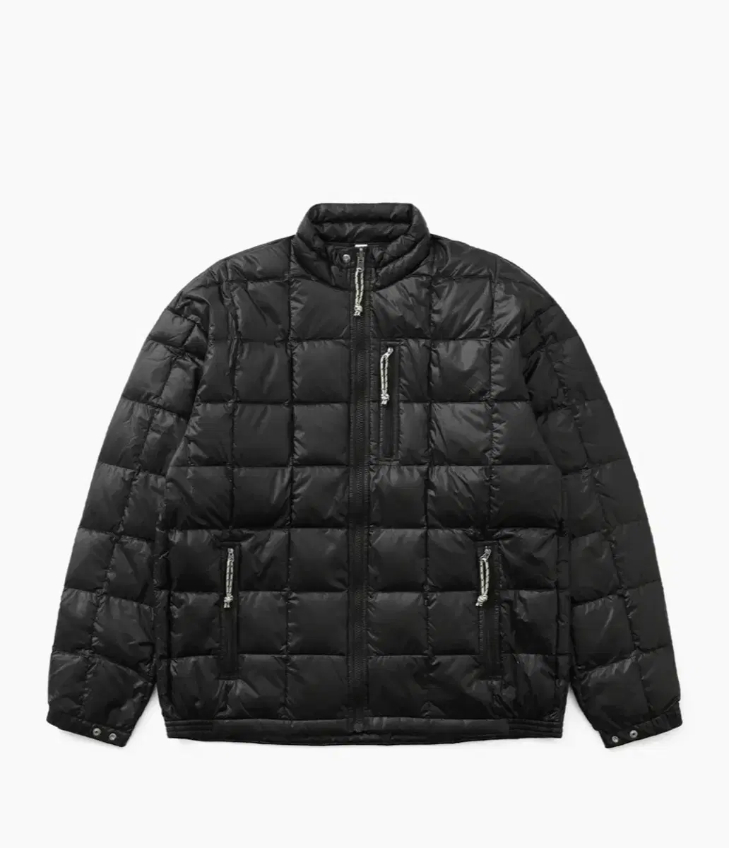 Khakis camper down jacket black 카키스 캠퍼다운