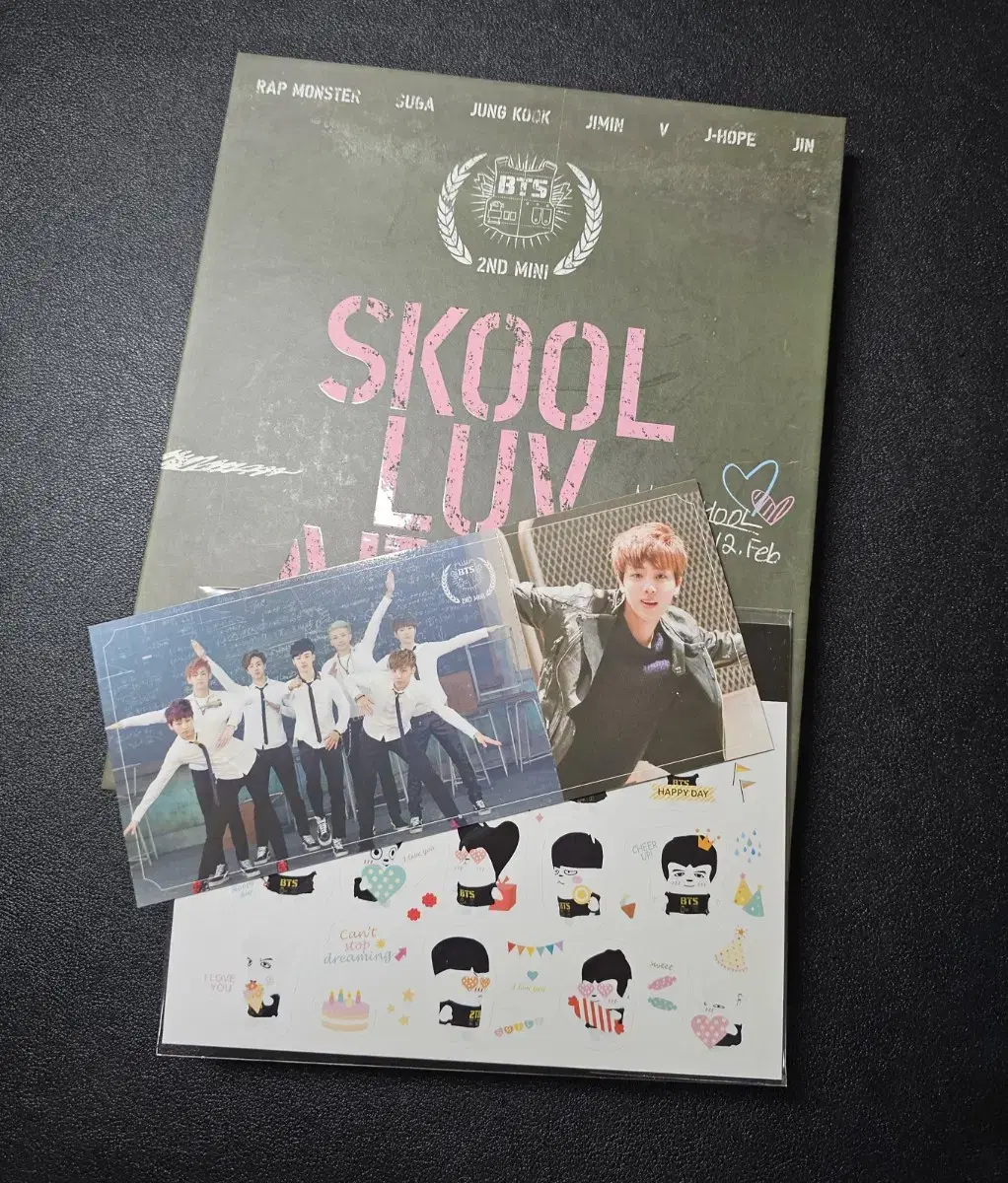 방탄소년단 상남자 앨범 포카 양도 석진 skool luv affair