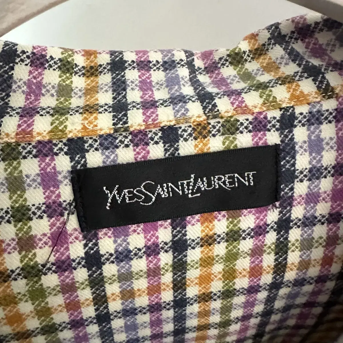 입생로랑 YSL 로고 셔츠