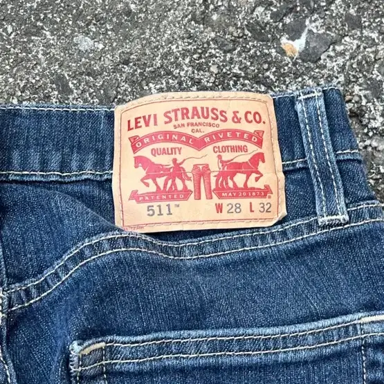 리바이스 511 로우라이즈 데님팬츠 Levis