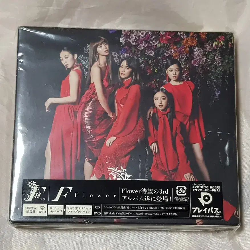 일본 Flower   CD+DVD 앨범  미개봉