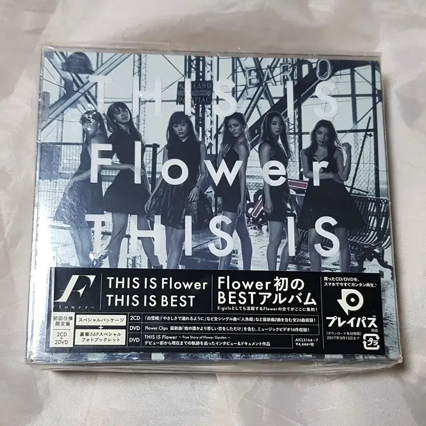 일본 Flower 2CD+2DVD 앨범 미개봉