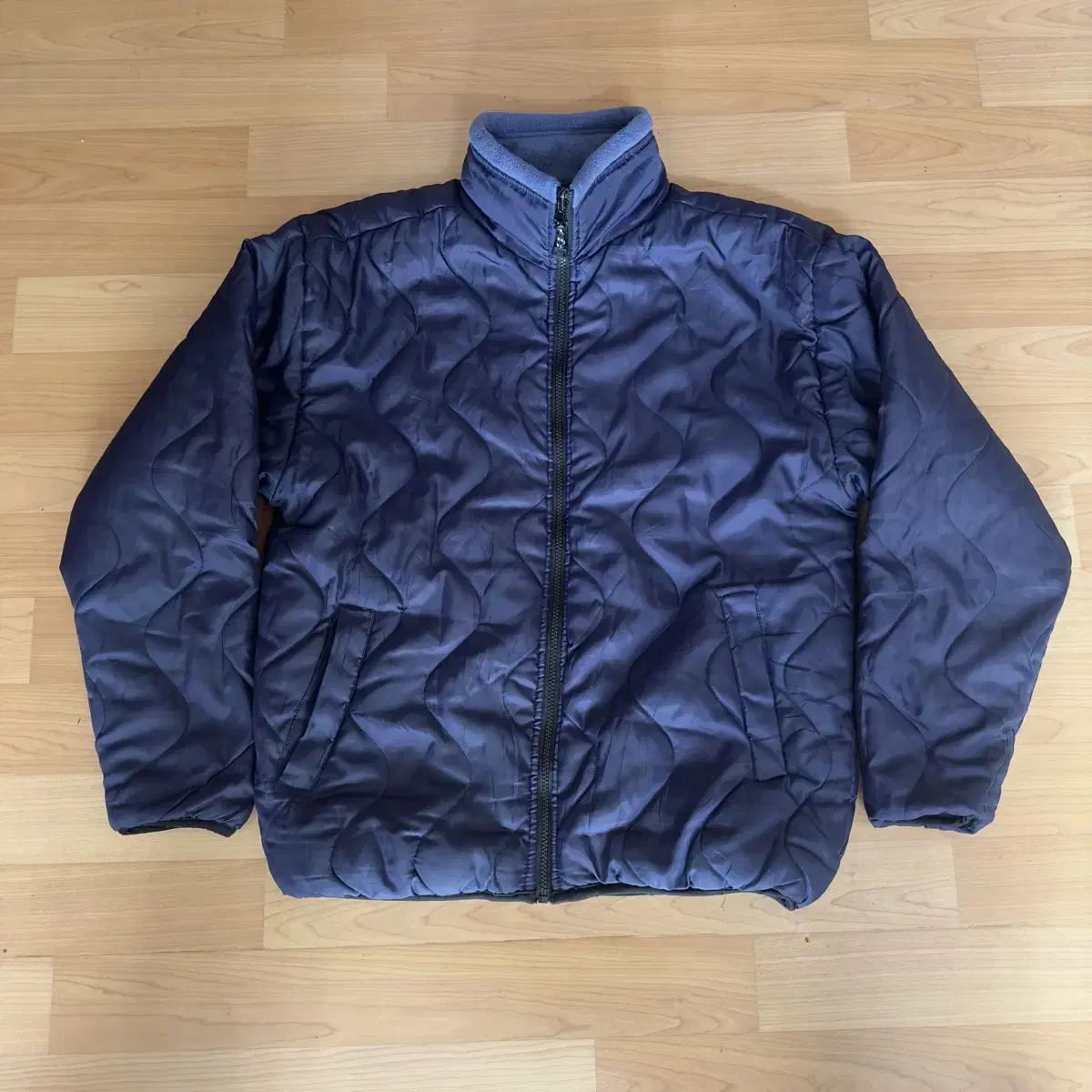 vtg reversible Fleece jacket