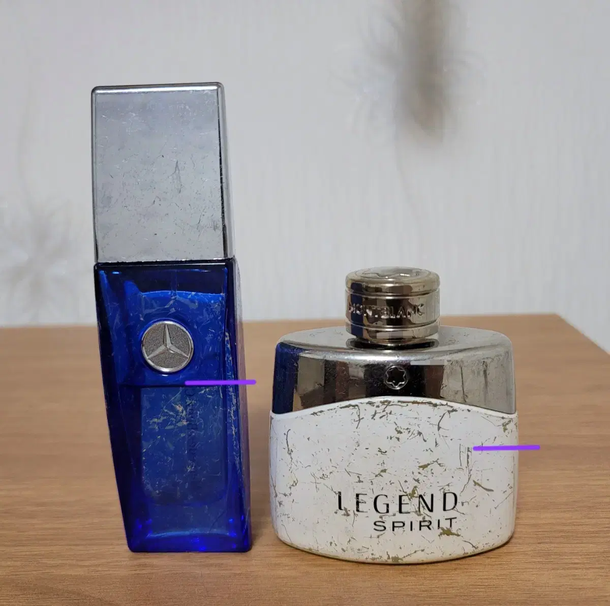 (일괄)벤츠 클럽 블루 50ml+몽블랑 레전드 스피릿 50ml 향수