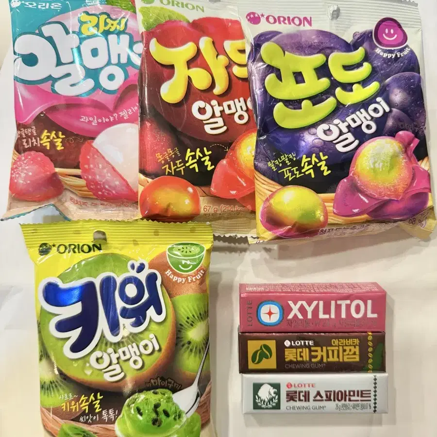 1,200원 자두알맹이젤리등 간식