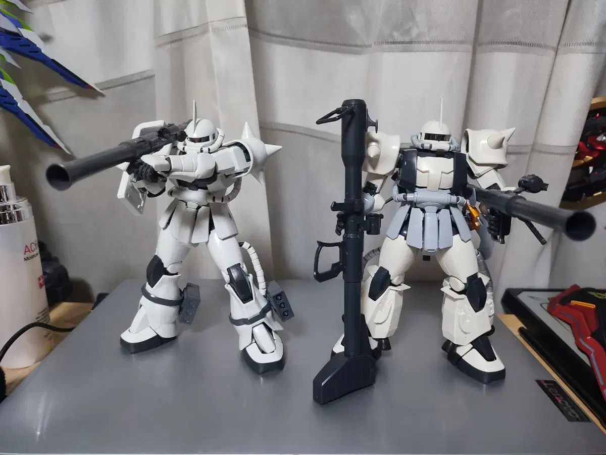 MG Shin Matsugana Custom White Ogre Zaku Gundam Resin Statue