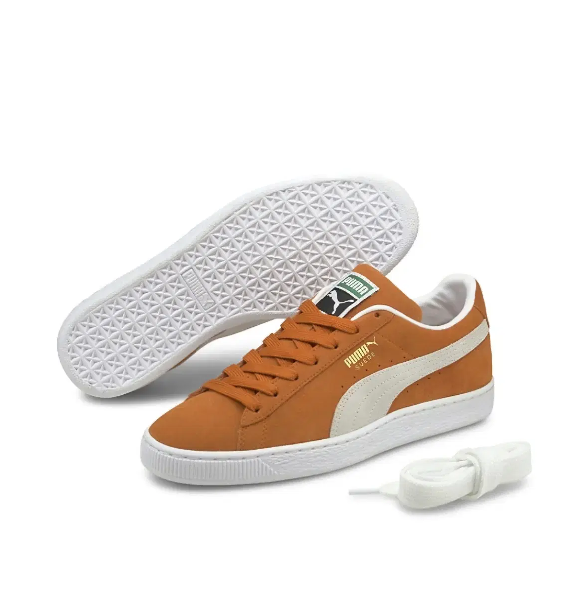 푸마 Suede Classic XXI Vibrant Orange 240