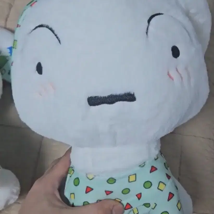 흰둥이 인형 중형 파자마