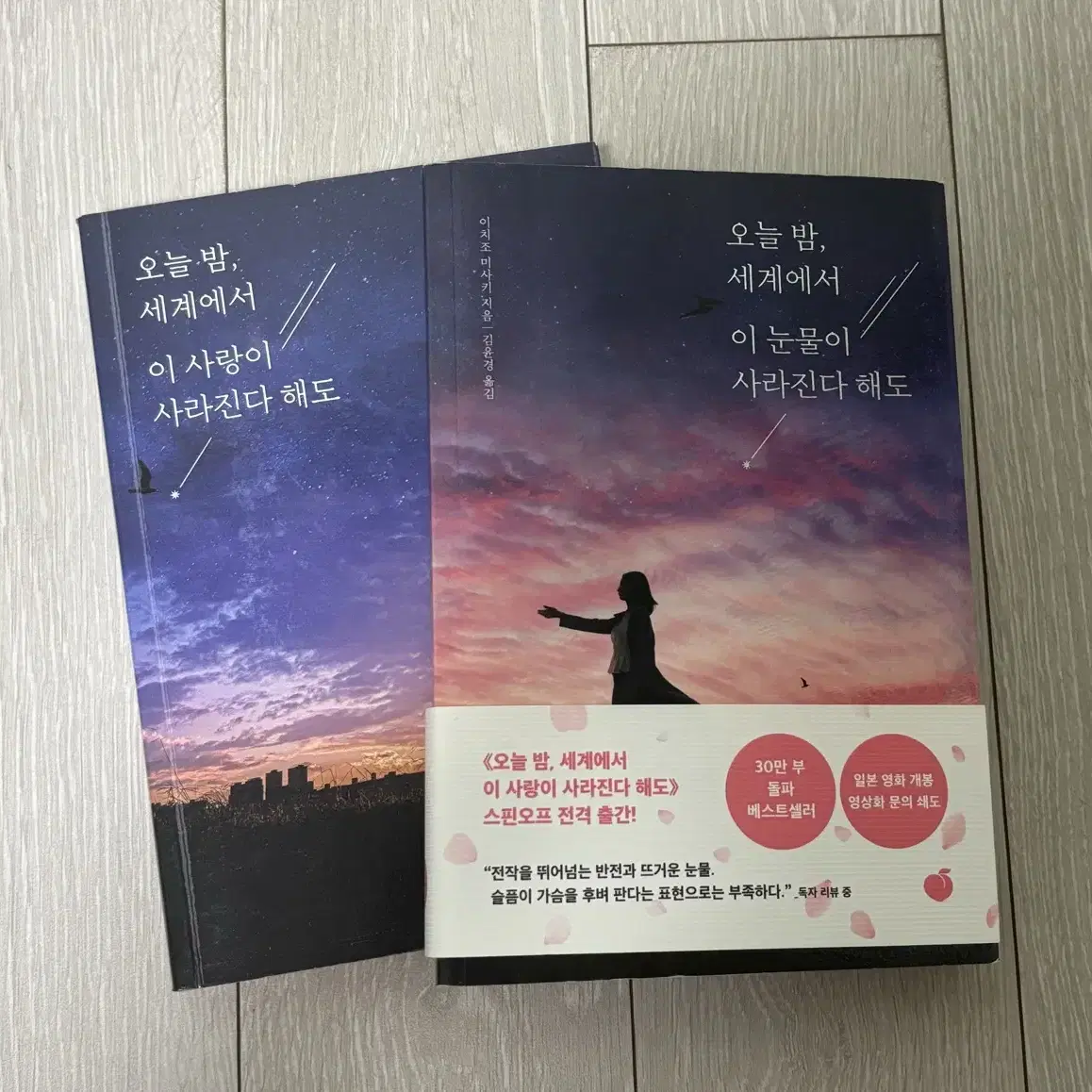 오늘 밤, 세계에서 이 사랑이 사라진다 해도 외 1권