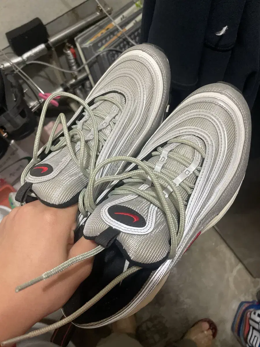 Nike Air Max 97 G Silver Bullet 275 팝니다.