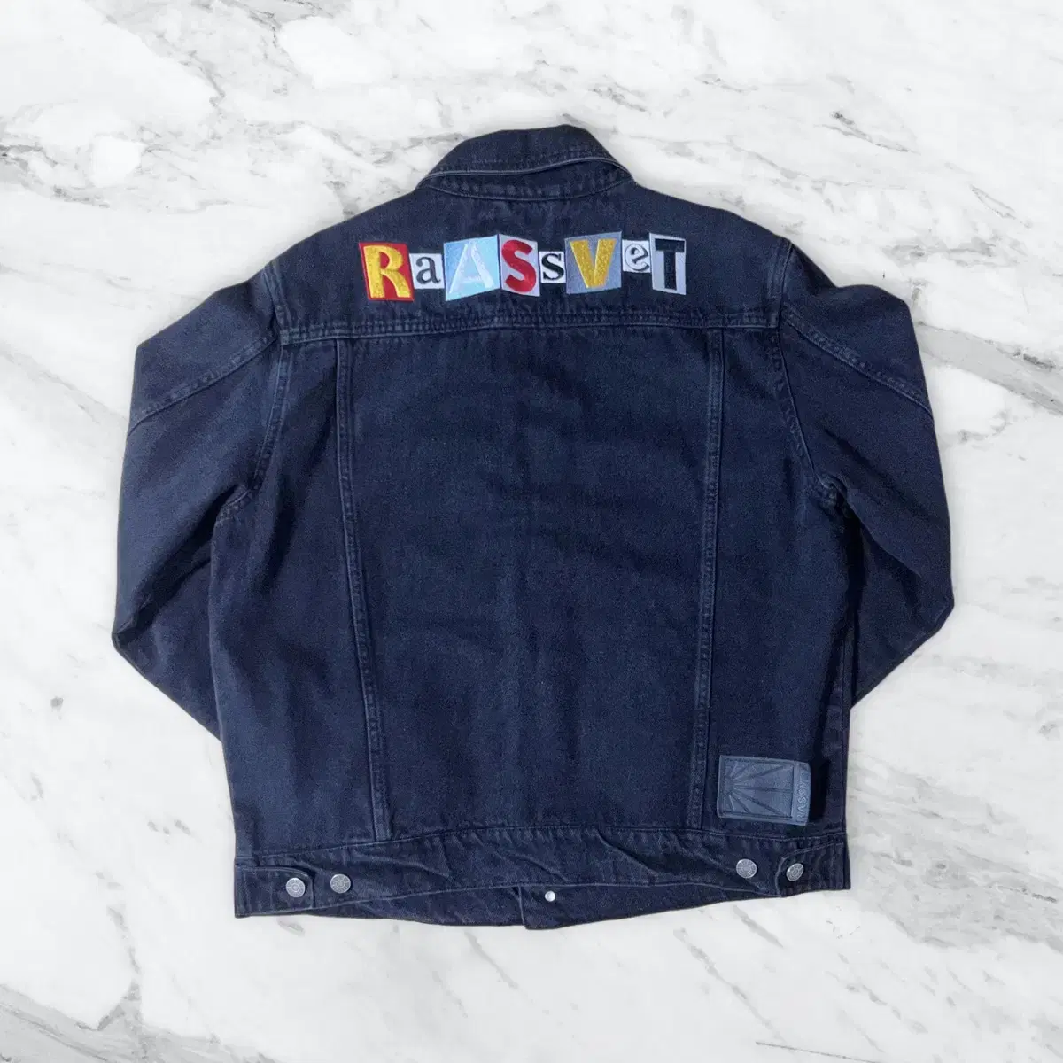 [M] RASSVET TYPO CLASSIC DENIM JACKET