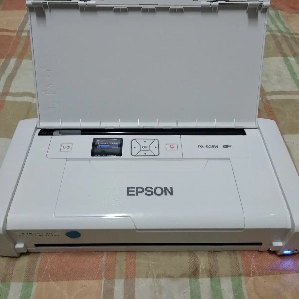 epson px-s05w 무선휴대용 프린터-wifi 지원