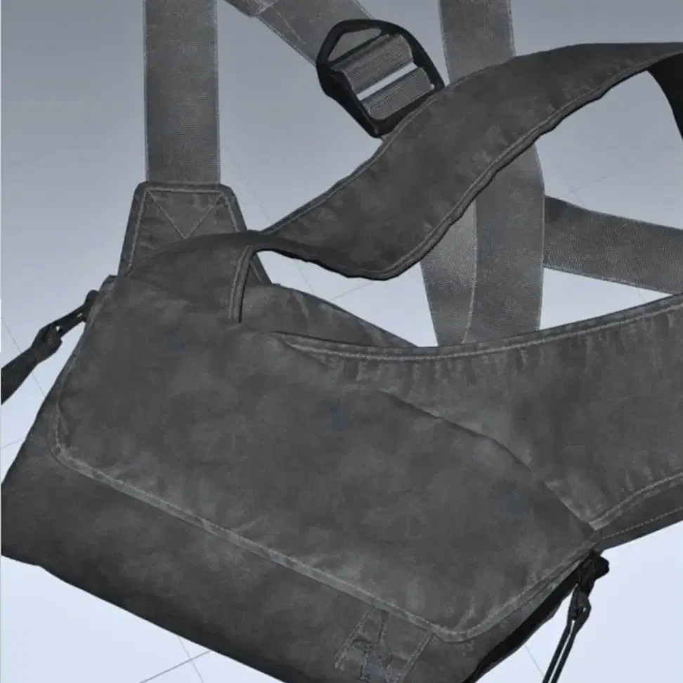 [4tress] 포트리스 Bone bag / smoke grey