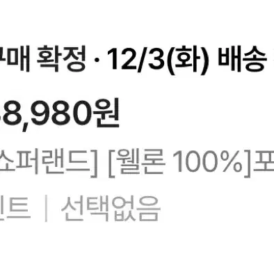 (새상품)웰론100%패딩